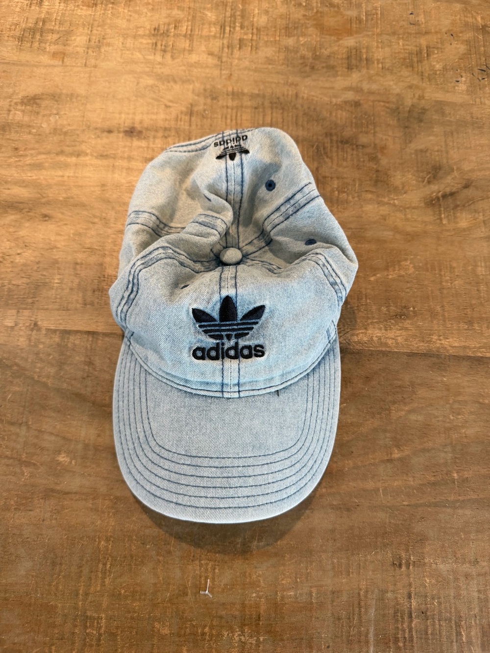 Adidas Trefoil Denim Baseball Cap